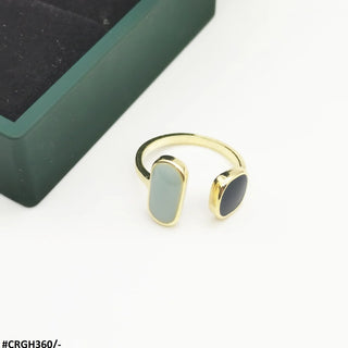 Candy Shape Ring for Women – Adjustable Golden Plated Jewellery