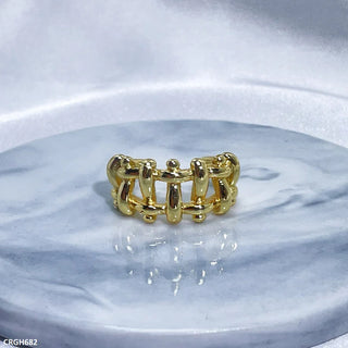 Adjustable Ladder Ring for Women – Golden Plated Jewellery