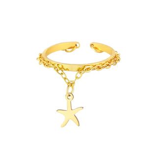 Lemegeton Open Ring for Couple Small Charm Jewelry Stainless Steel Chain Accessories Heart Zircon Beauty Fried Dough Twists New