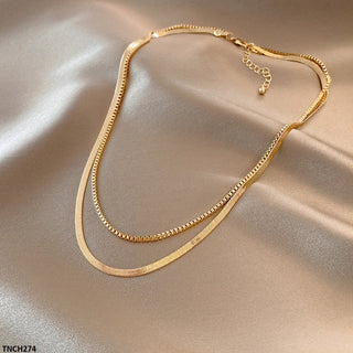 Double Chain Necklace – Stylish Adjustable Necklace for Women